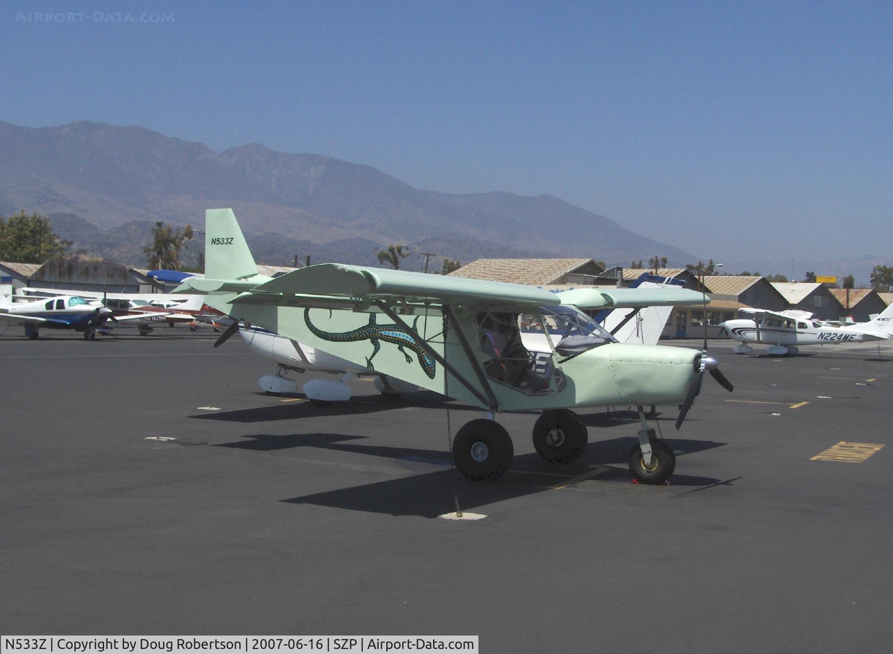N533Z, 2003 Zenith STOL CH-701 C/N 7-4326, 2003 Kube Zenith CH 701 STOL, Rotax 912ULS 100 Hp