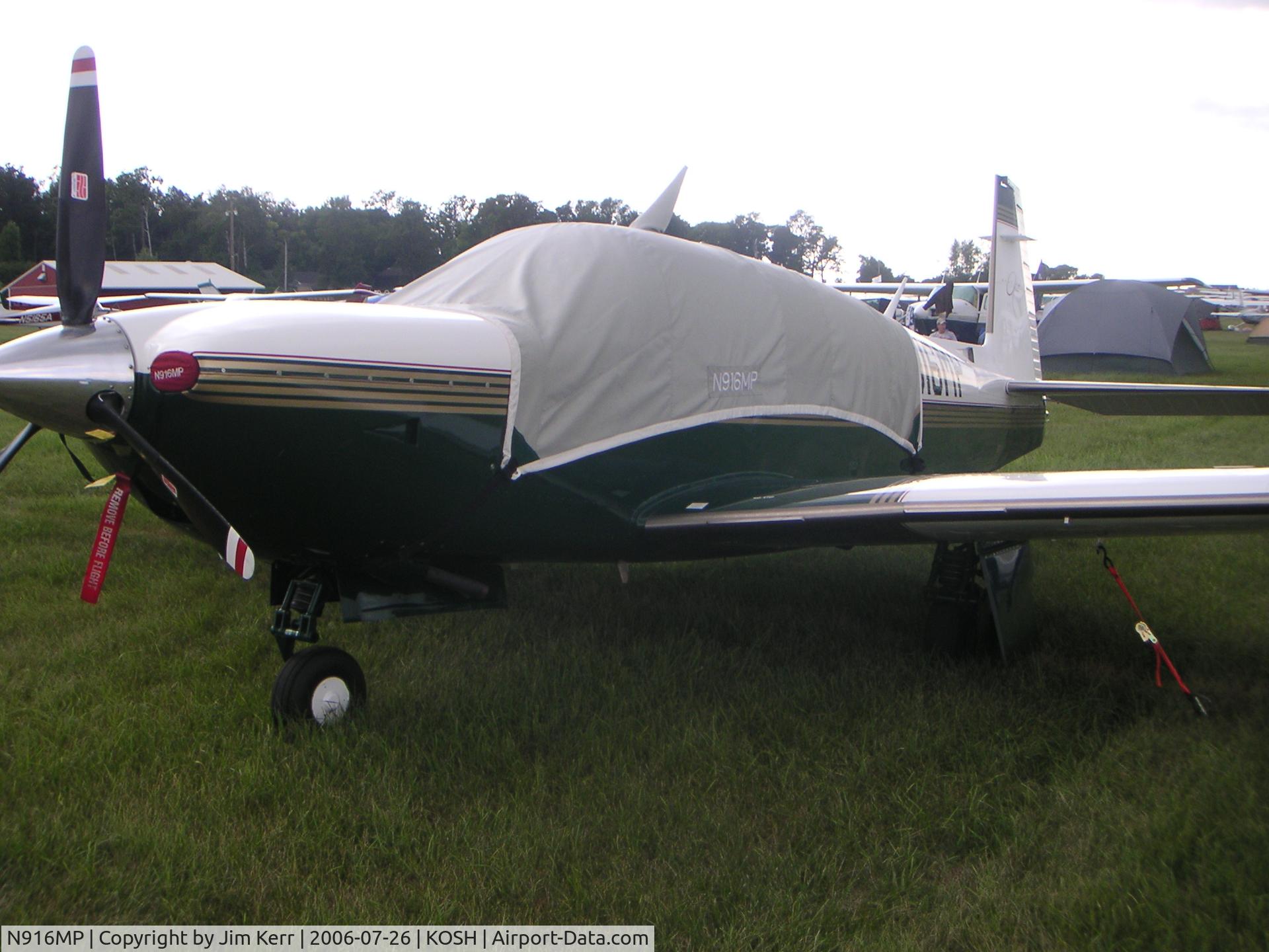 N916MP, 1994 Mooney M20R Ovation C/N 29-0016, Camp Grounds at OSH