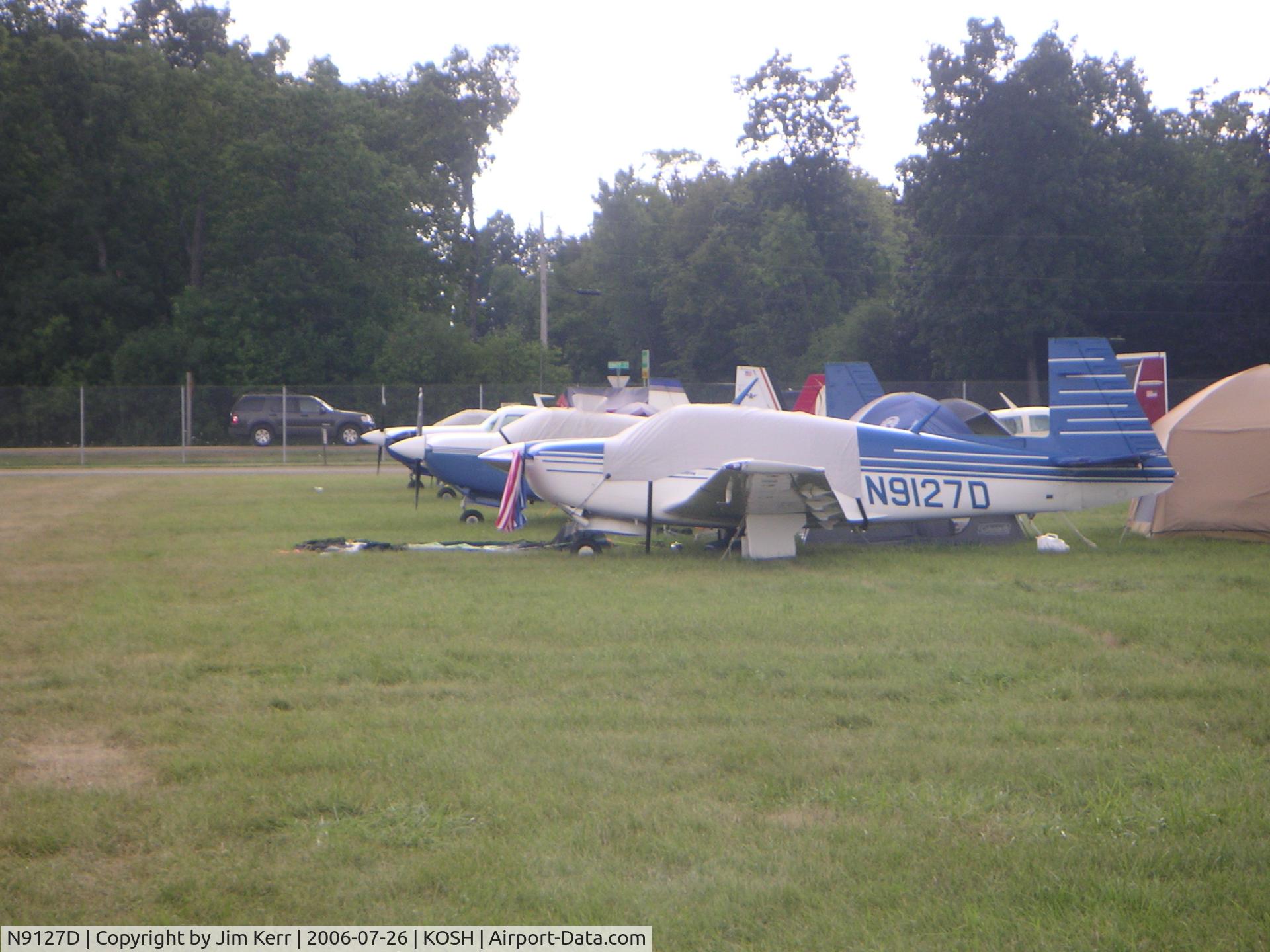 N9127D, Mooney M20J 201 C/N 24-3190, Mooney Camp @ OSH