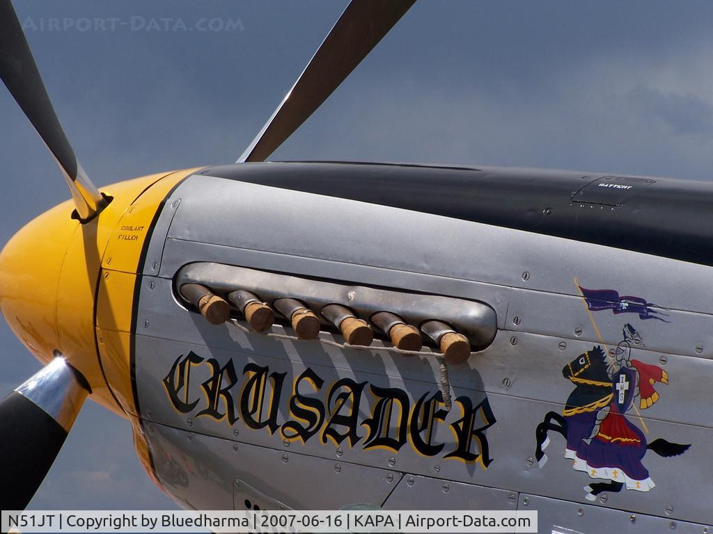 N51JT, 1946 North American P-51D Mustang C/N 122-41122 (44-74582), Nose Art