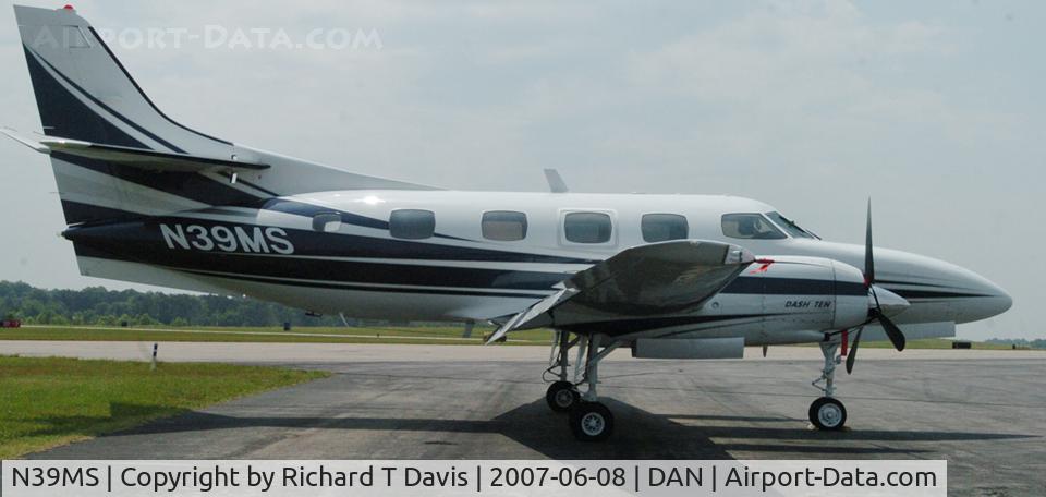 N39MS, 1975 Swearingen SA-226T Merlin IIIA C/N T257, 1975 Swearigen SA-226T in Danville  Va.