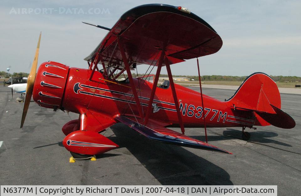 N6377M, 1988 Waco YMF C/N F50016, 1988  Waco YMF in Danville Va.