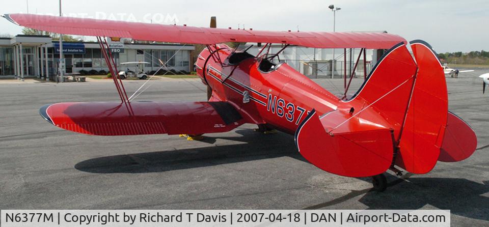 N6377M, 1988 Waco YMF C/N F50016, 1988 Waco YMF in Danville Va.
