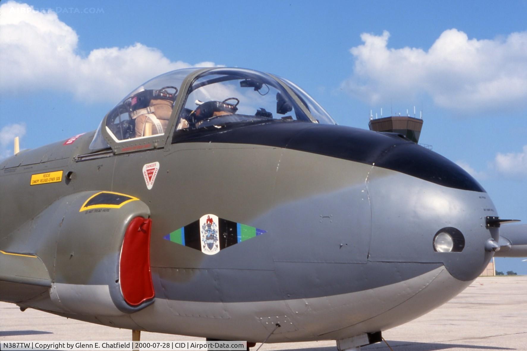 N387TW, 1960 Hunting P-84 Jet Provost T.3A C/N PAC/W/7474, Jet Provost on the way to the EAA Fly In
