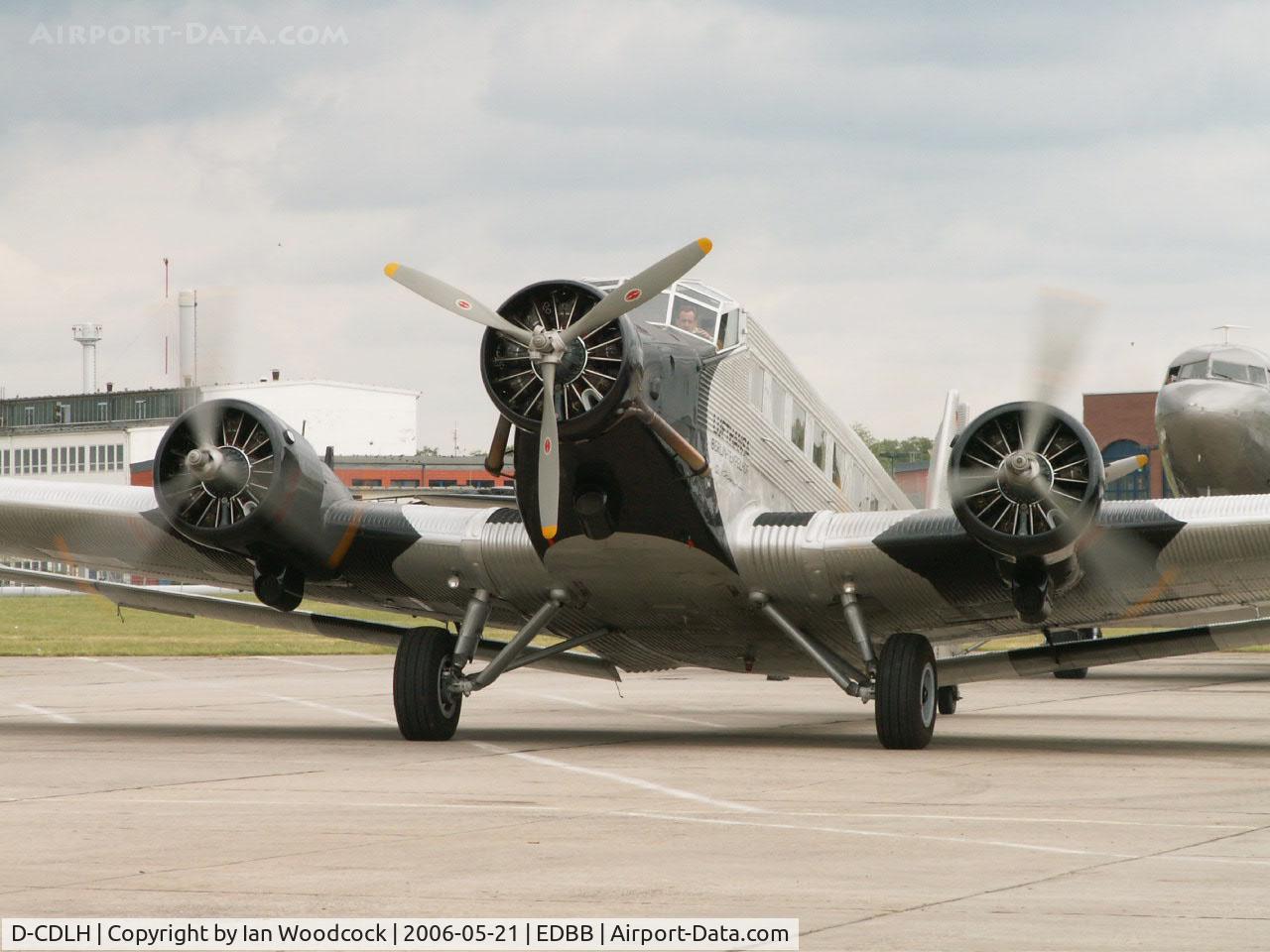 D-CDLH, 1936 Junkers Ju-52/3m C/N 130714, Junkers JU.52/Berlin-ILA Show (marked as D-AQUI)