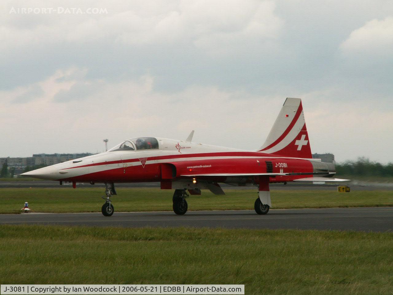 J-3081, Northrop F-5E Tiger II C/N L.1081, Northrop F-5E/Patrouille Suisse/Berlin-ILA Show