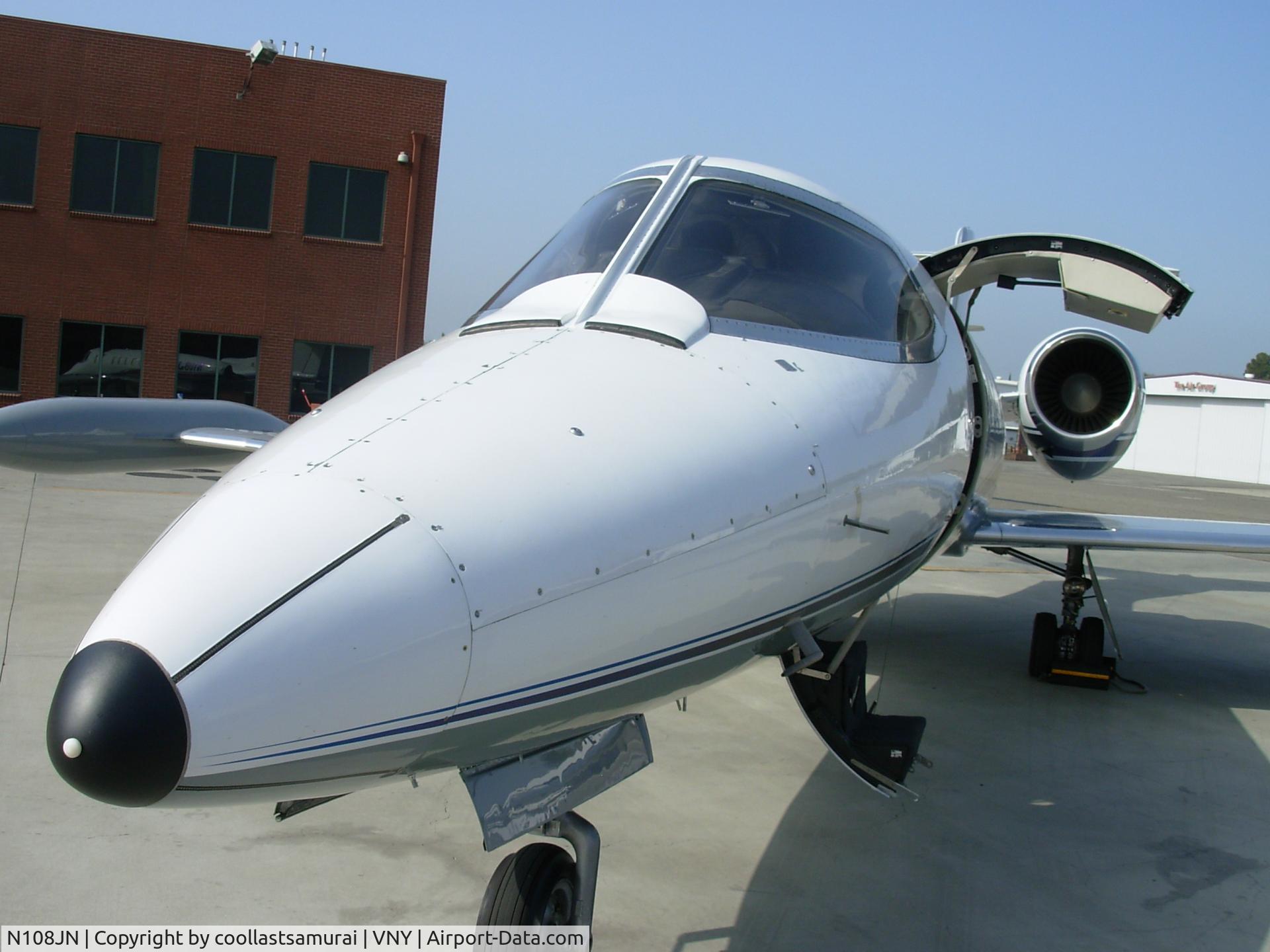 N108JN, 1980 Gates Learjet 35A C/N 35A-358, Learjet 35A N108JN at VNY Castle & Cooke Aviation