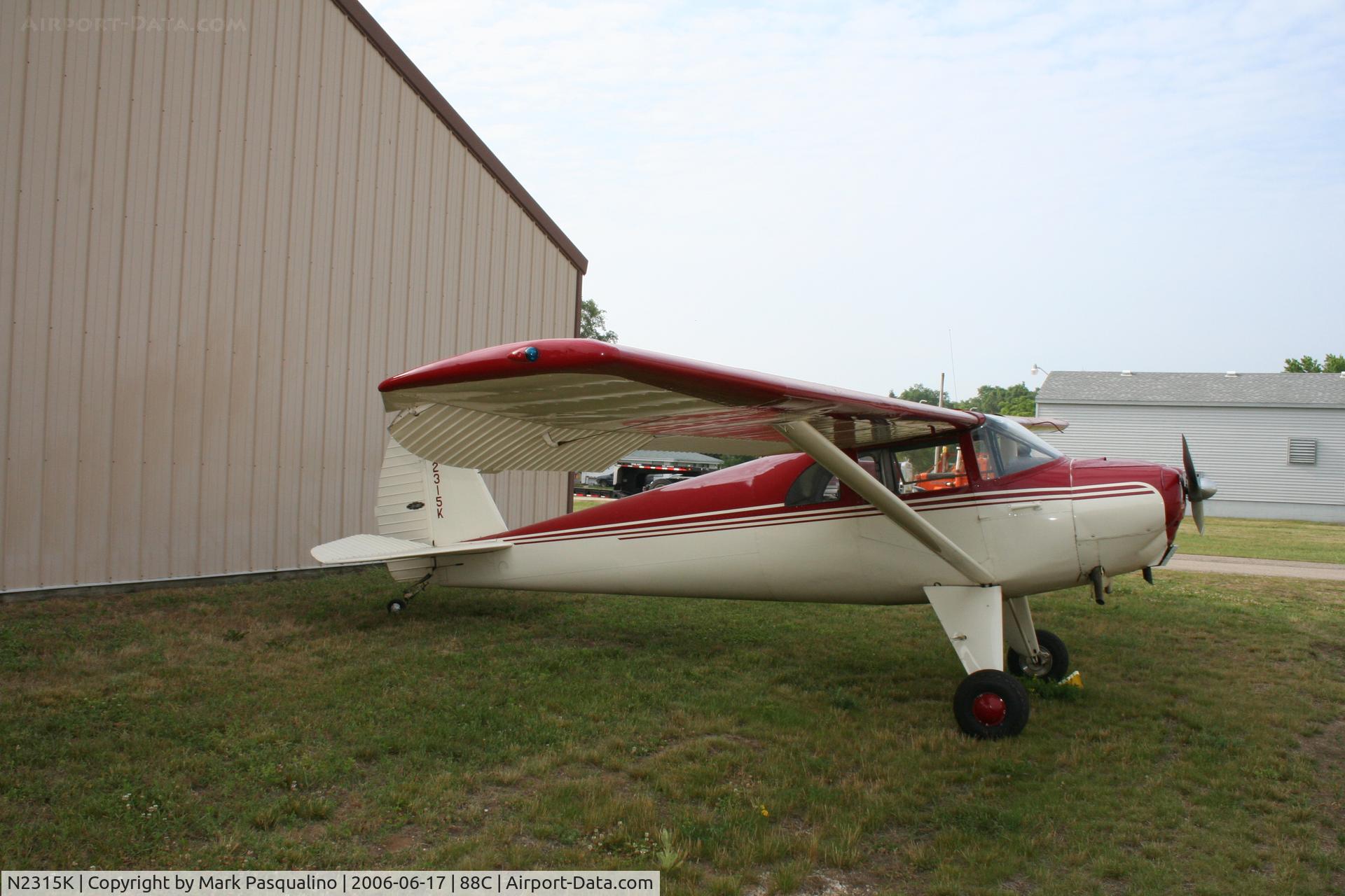 N2315K, 1947 Luscombe 8A C/N 5042, Luscombe 8A