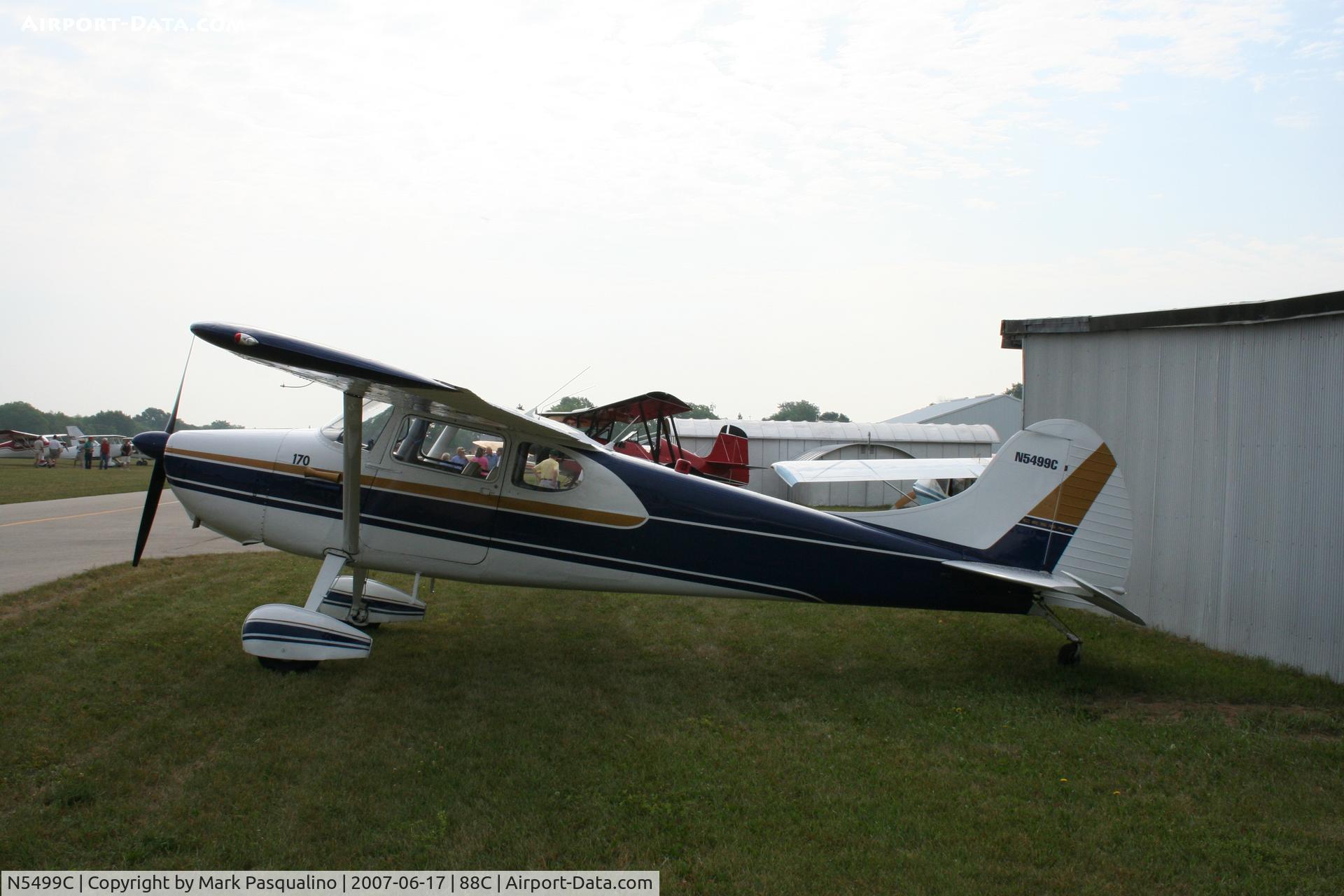 N5499C, 1950 Cessna 170A C/N 19533, Cessna 170A