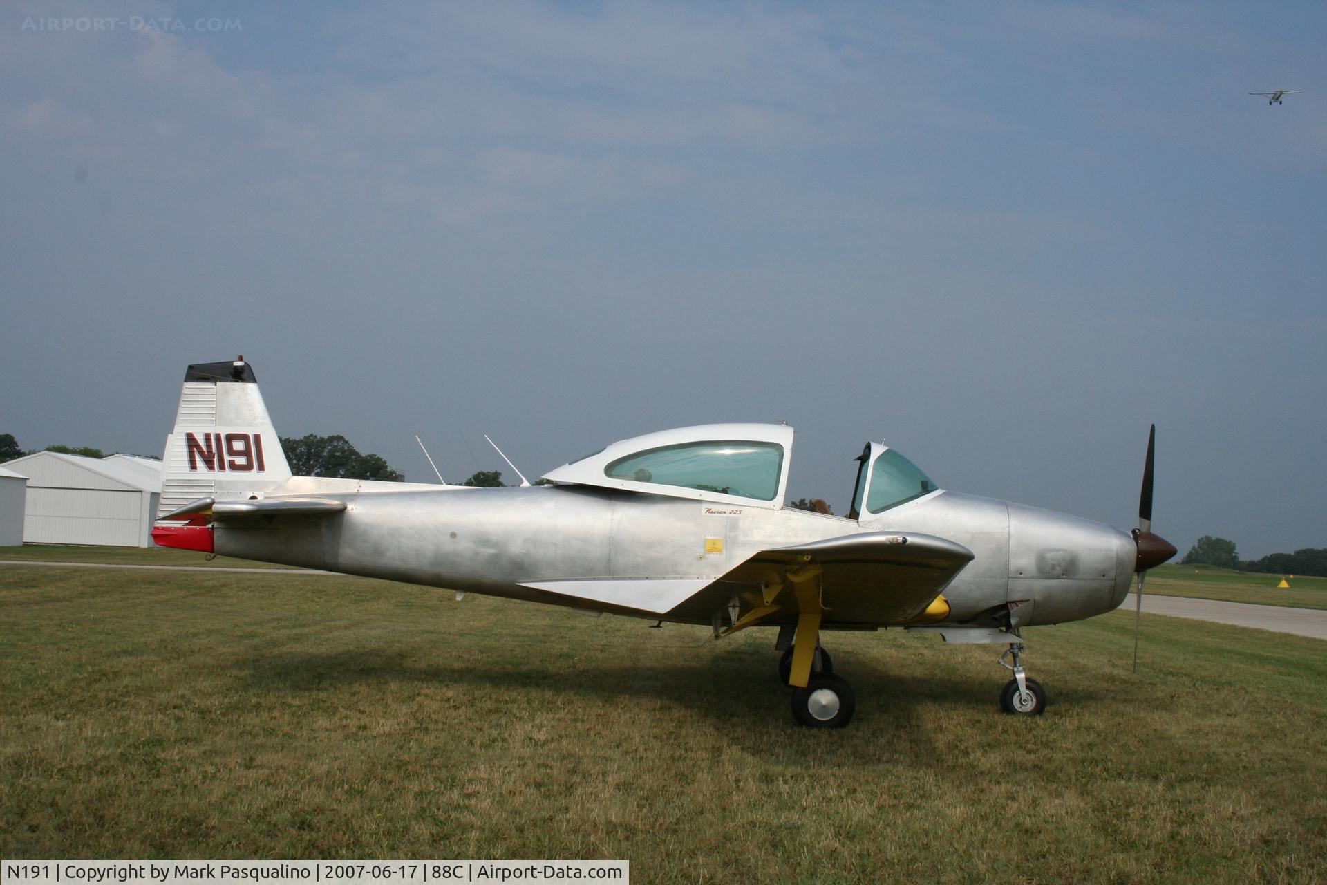 N191, 1950 Ryan Navion A C/N NAV-4-2033, Navion A