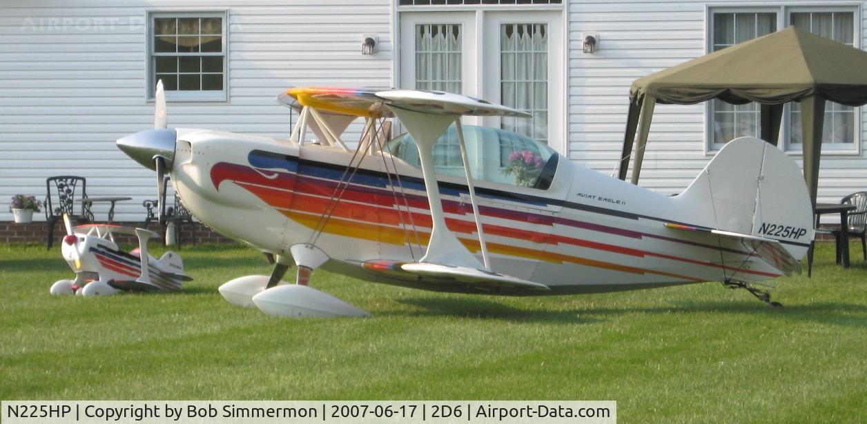 N225HP, Christen Eagle II C/N GAR01, Father's Day fly-in at Beach City, OH
