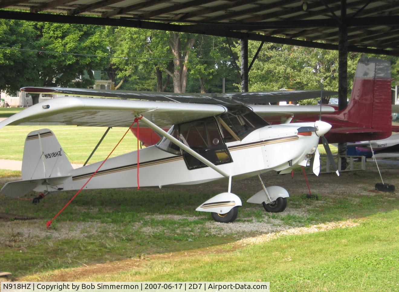 N918HZ, Capella XS TD C/N 9008432, Father's Day fly-in at Beach City, OH