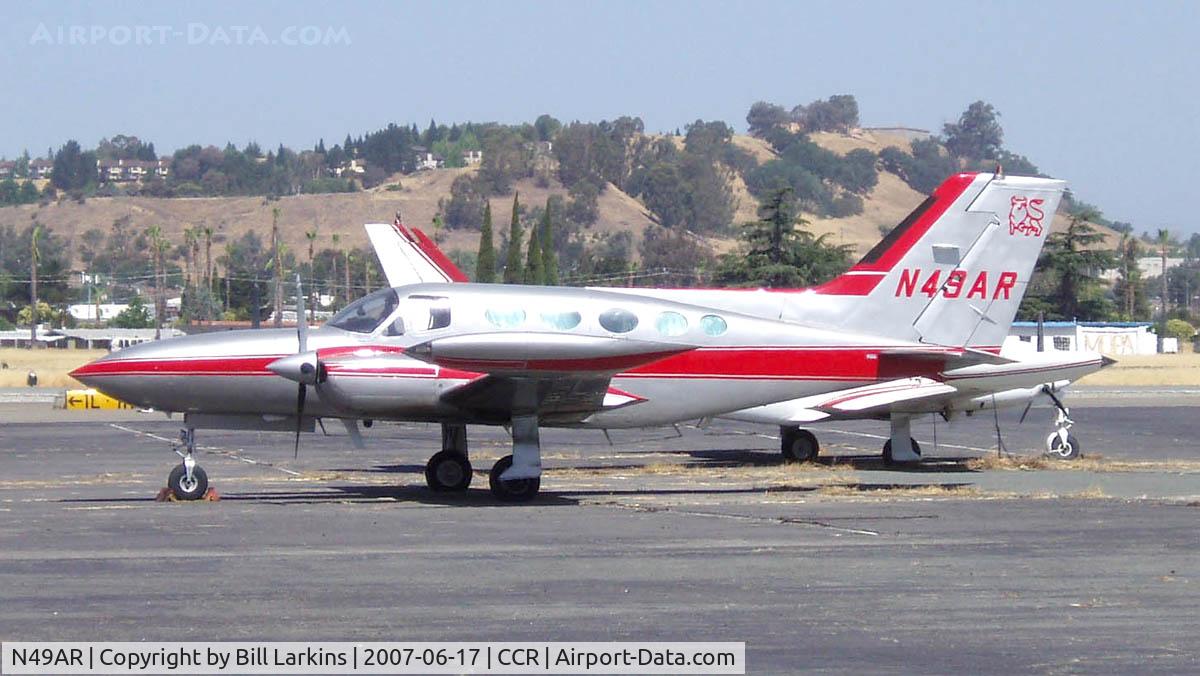 N49AR, 1974 Cessna 421B Golden Eagle C/N 421B0563, Left side view