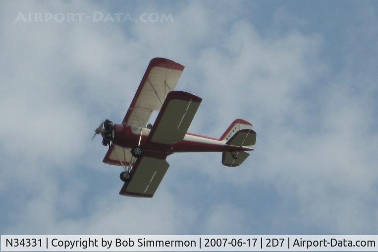 N34331, 1942 Meyers OTW C/N 76, Father's Day fly-in at Beach City, OH