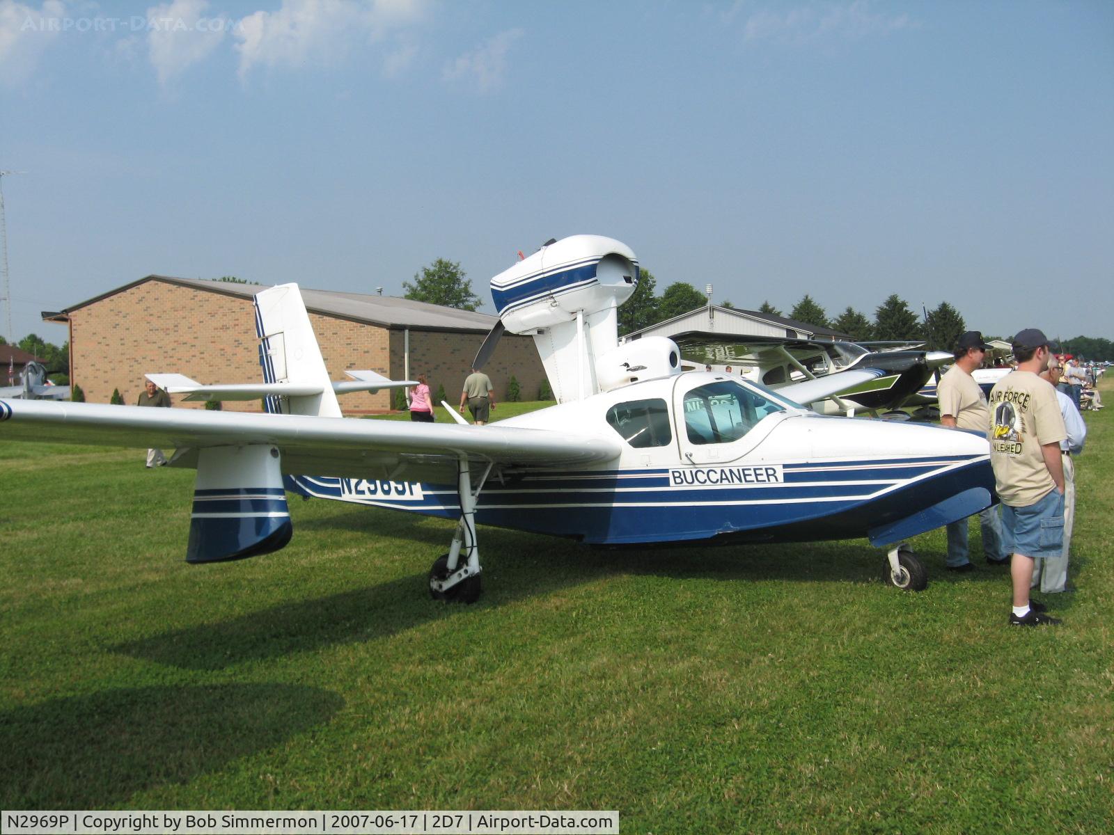 N2969P, 1979 Consolidated Aeronautics Inc. LAKE LA-4-200 C/N 949, Father's Day fly-in at Beach City, OH