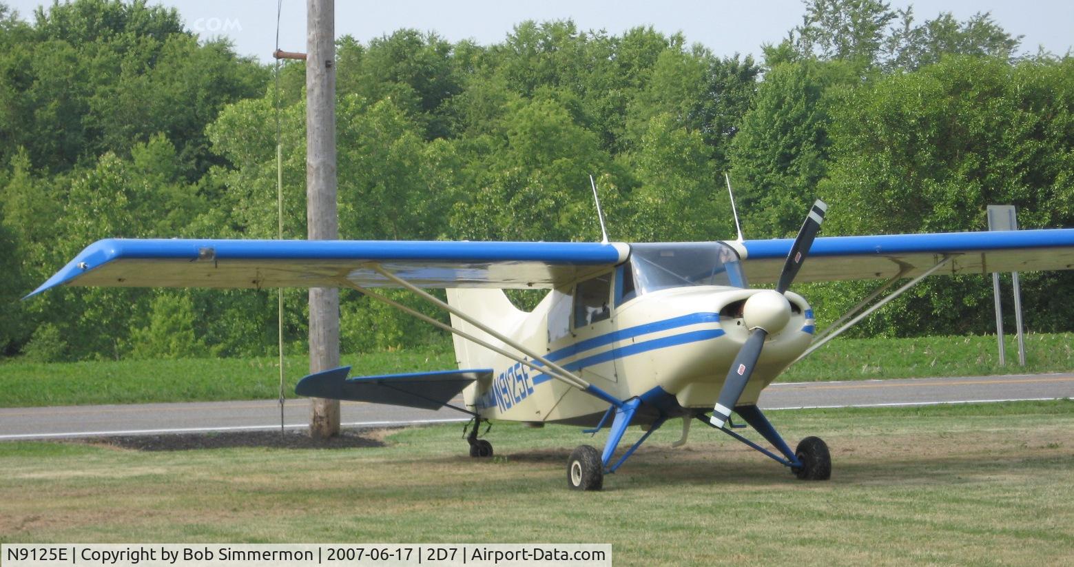 N9125E, 1977 Maule M-5-210C Strata Rocket C/N 6199C, Father's Day fly-in at Beach City, OH