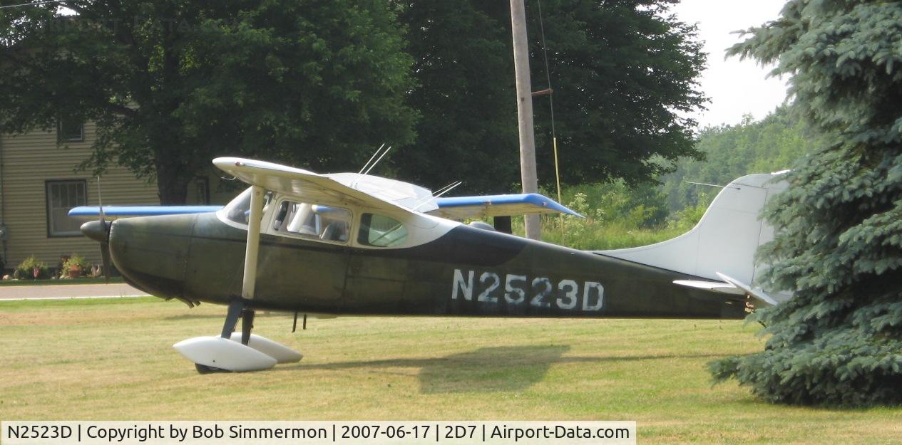 N2523D, 1952 Cessna 170B C/N 20675, Father's Day fly-in at Beach City, OH