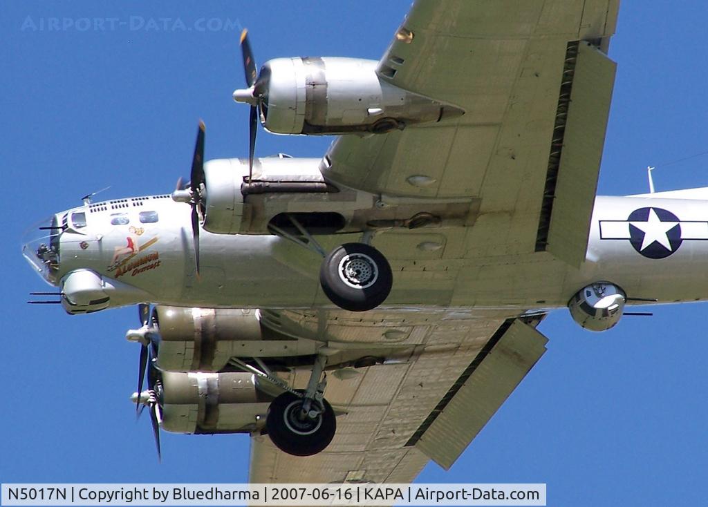 N5017N, 1944 Lockheed/Vega (Boeing) B-17G-105-VE Flying Fortress C/N 8649, Aluminum Overcast Landing