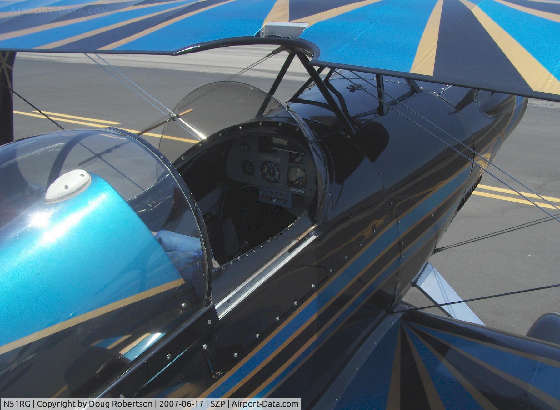 N51RG, Pitts S-1 Special C/N 110551, 1999 Griffin PITTS S1 SPECIAL, single place two aileron model, panel