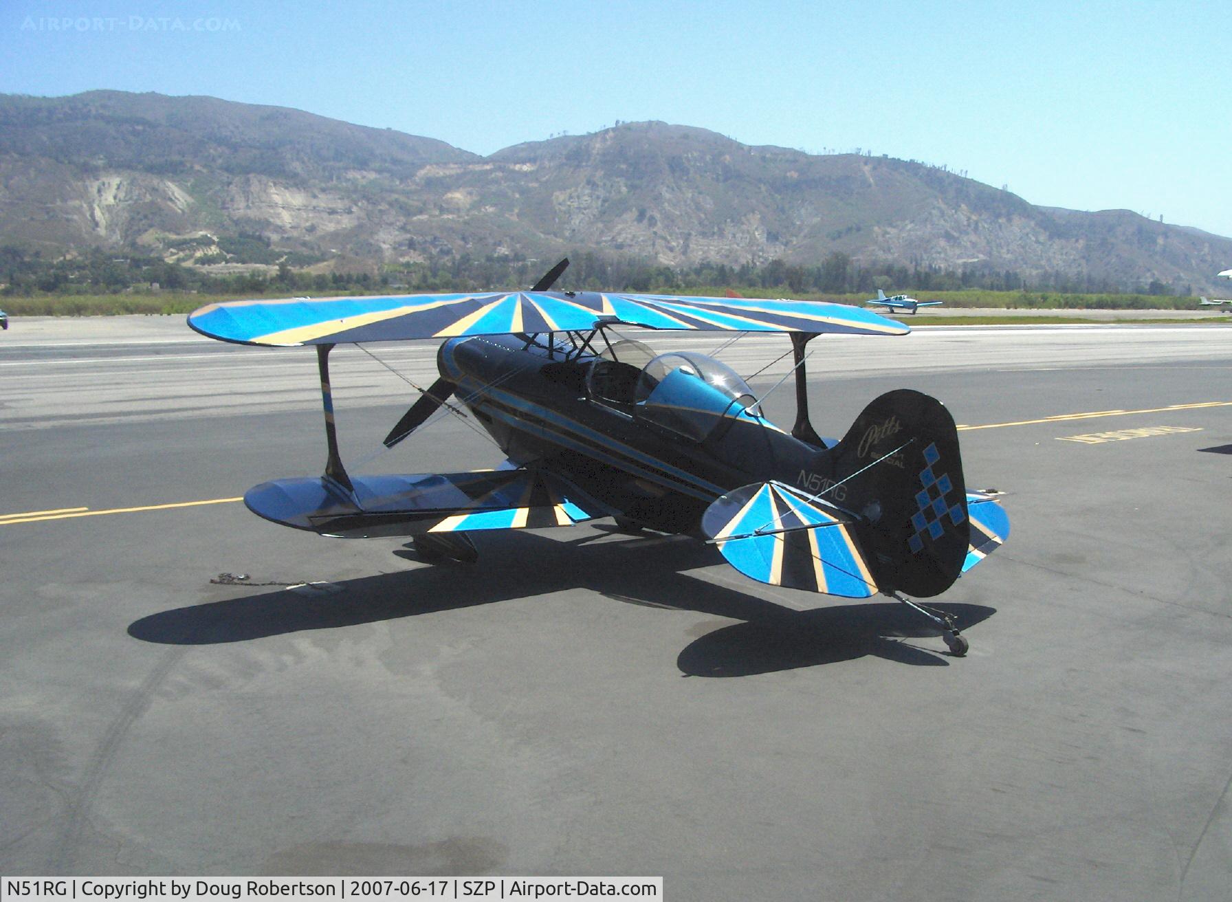 N51RG, Pitts S-1 Special C/N 110551, 1999 Griffin PITTS S1 SPECIAL, single place two aileron model