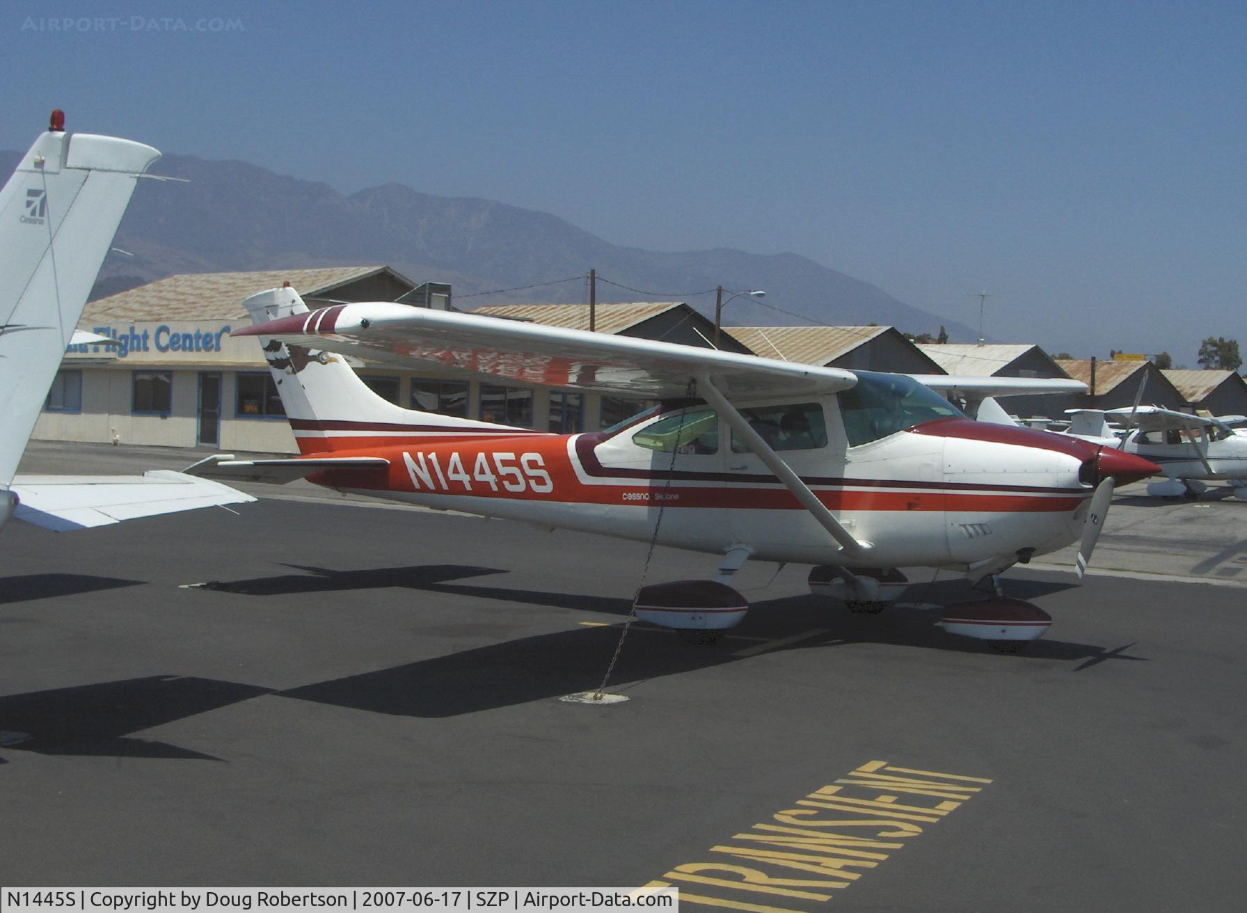 N1445S, 1976 Cessna 182P Skylane C/N 18264993, 1976 Cessna 182P SKYLANE, Continental O-470-S 230 Hp