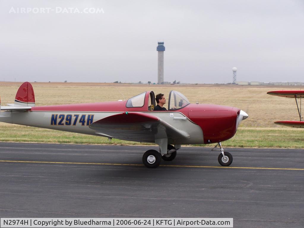 N2974H, 1946 Erco 415C Ercoupe C/N 3599, Side view (Look out Trouble! Here he comes!)Tom Martino - 