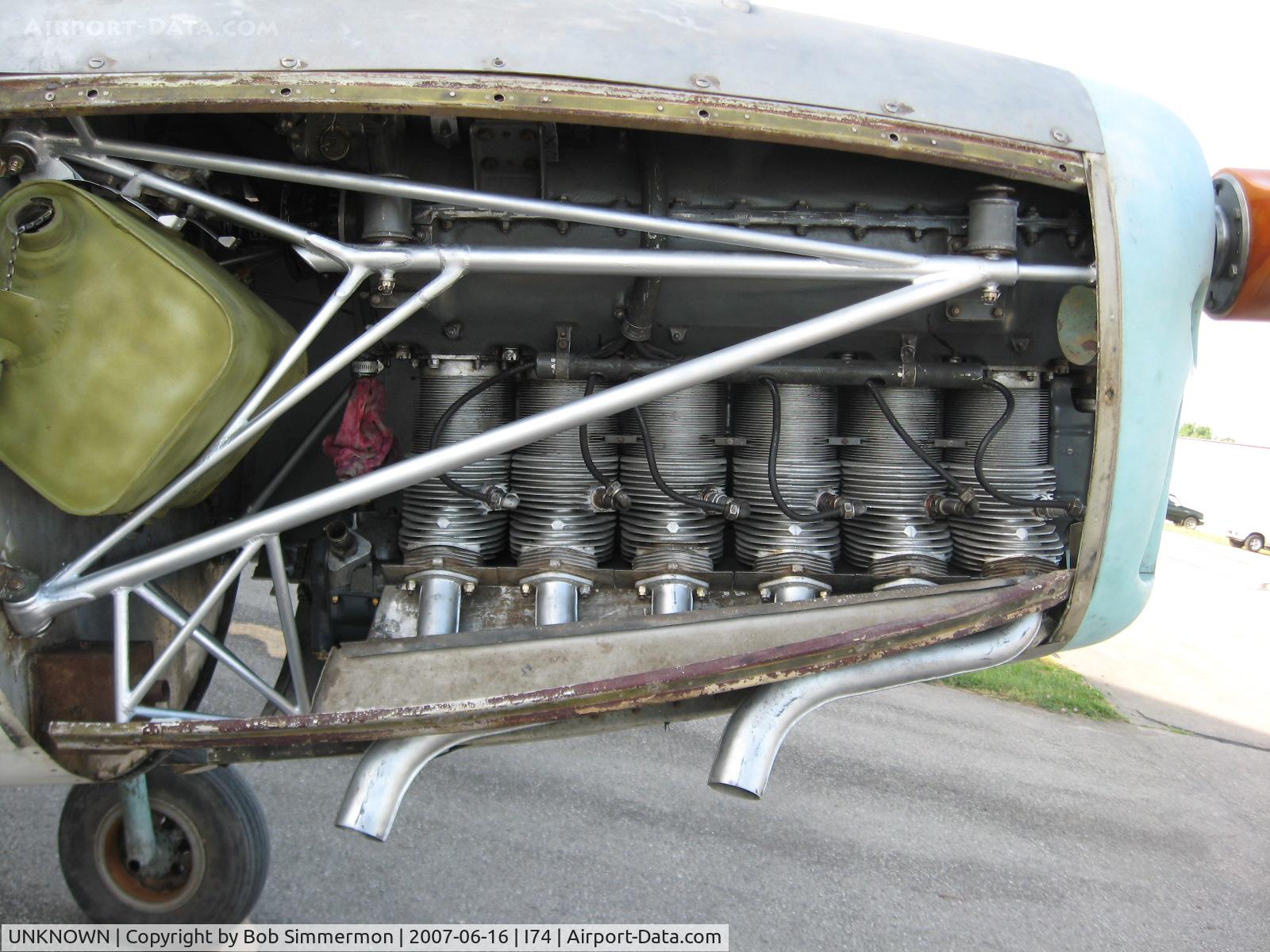 UNKNOWN, , Ranger powered Fairchild Model 24 project at Urbana, OH