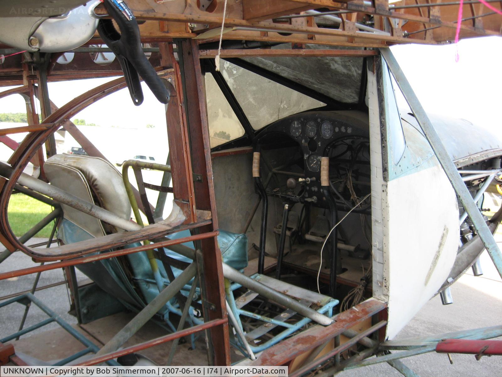 UNKNOWN, , Fairchild Model 24 project at Urbana, OH