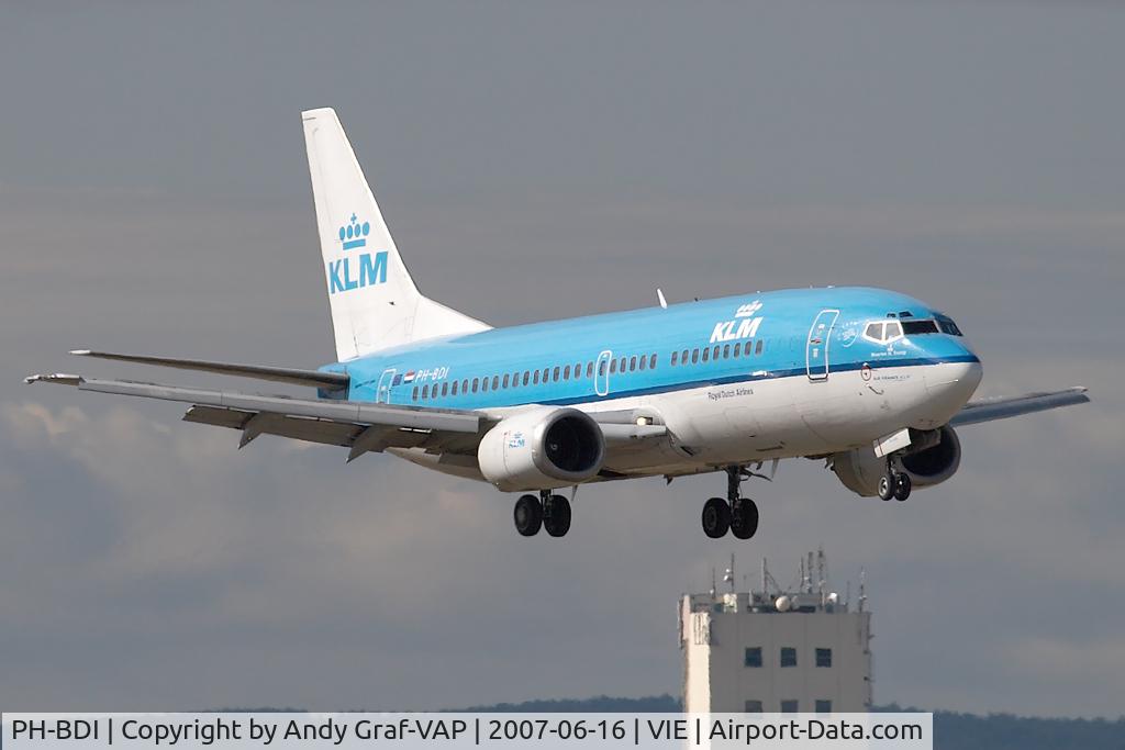 PH-BDI, 1986 Boeing 737-306 C/N 23544, KLM B737-300