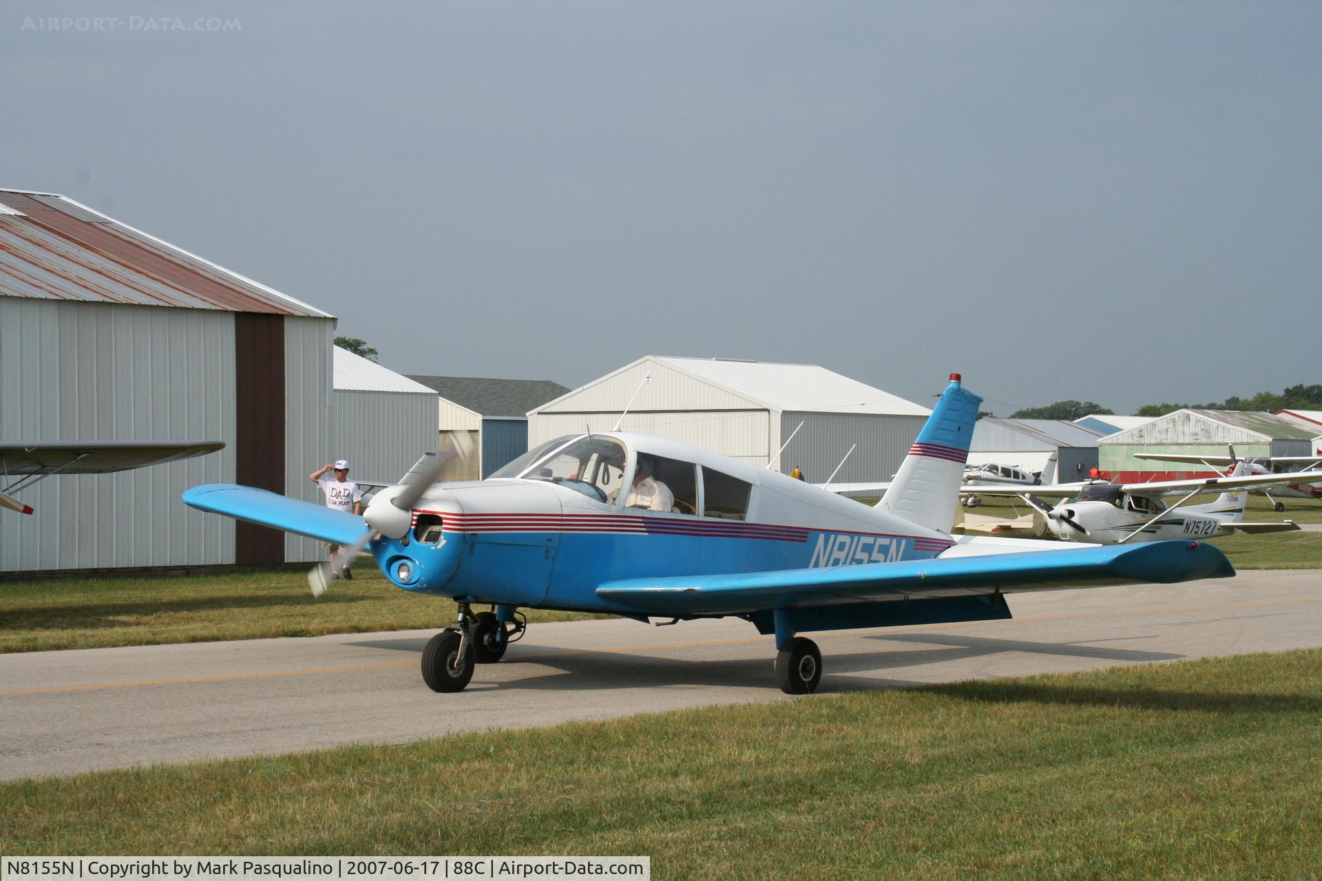N8155N, 1968 Piper PA-28-140 Cherokee C/N 28-25349, Piper PA-28-140