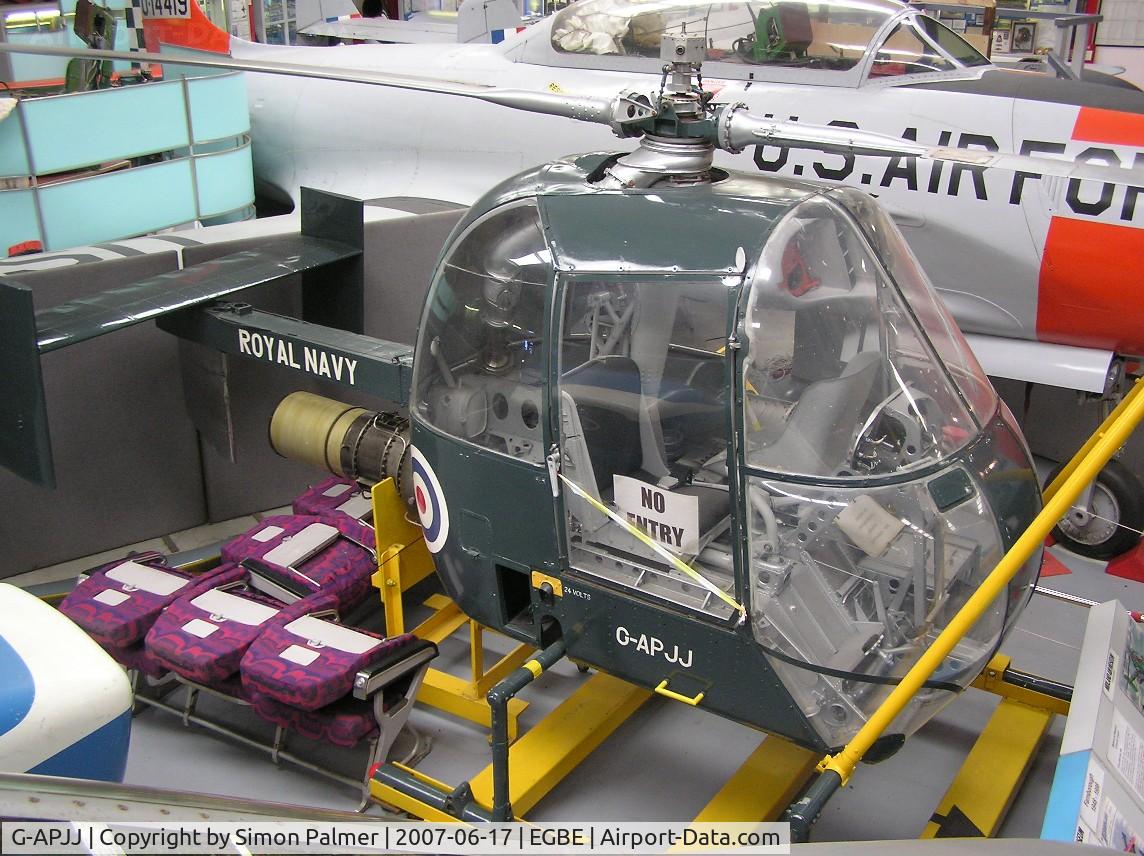 G-APJJ, Fairey Ultra Light Helicopter C/N F9428, Fairey UltraLight Helicopter in Midland Air Museum