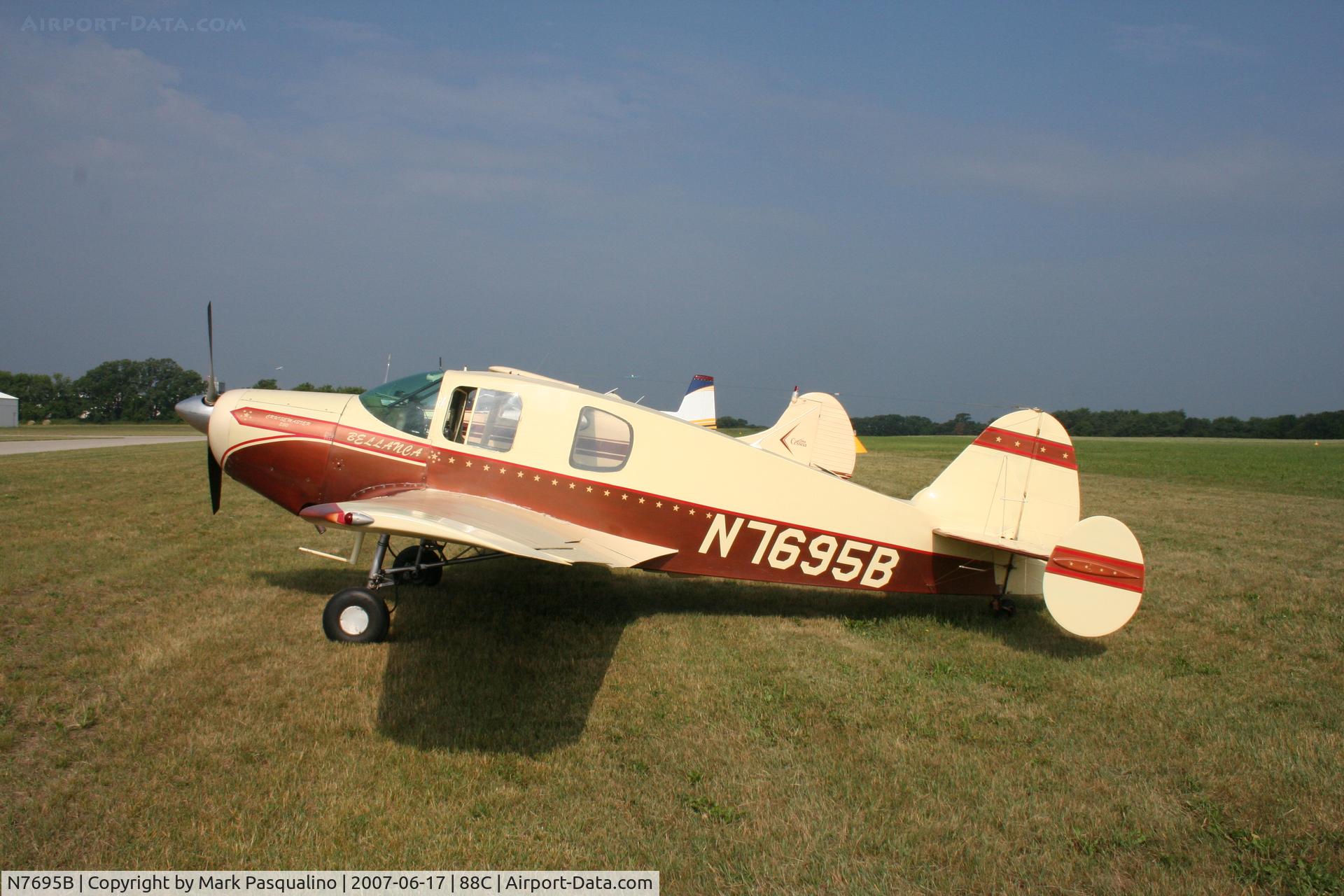 N7695B, 1958 Bellanca 14-19-2 Cruisair Senior C/N 4046, Bellanca 14-19-2