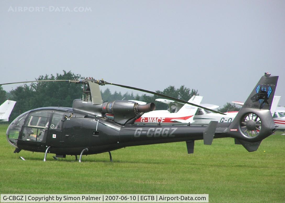G-CBGZ, 1982 Westland SA-341C Gazelle HT2 C/N 1915, Gazelle HT.Mk.2 at Booker