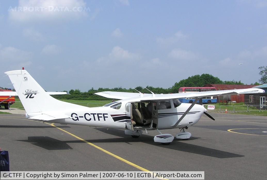 G-CTFF, 2000 Cessna T206H Turbo Stationair C/N T20608150, Cessna T206H on static display at Aero Expo 2007