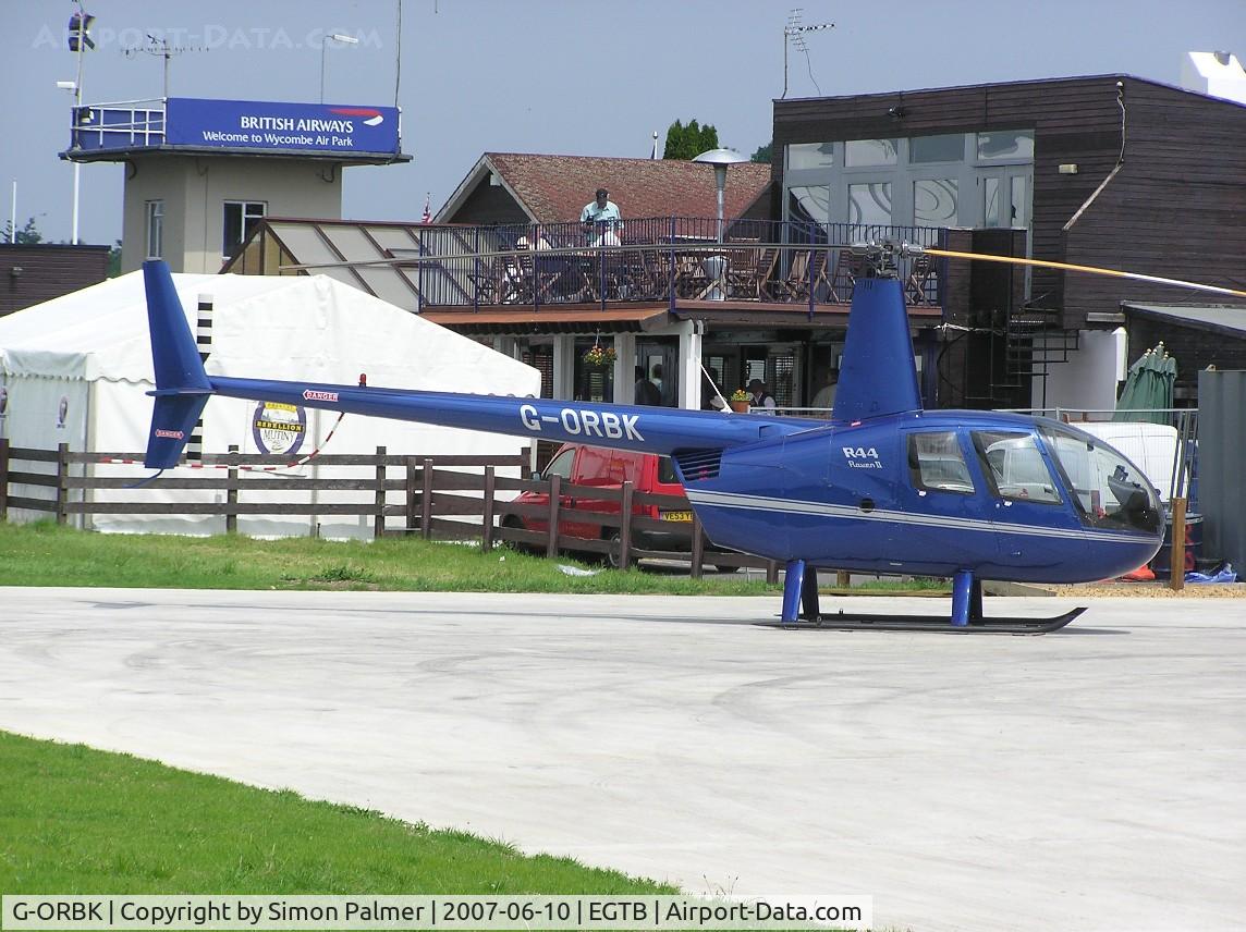 G-ORBK, 2003 Robinson R44 Raven II C/N 10213, R44 II at Booker