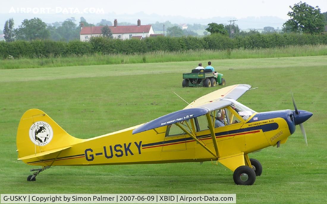 G-USKY, 2004 Aviat A-1B Husky C/N 2261, Aviat A-1B Husky at Bickmarsh airfield
