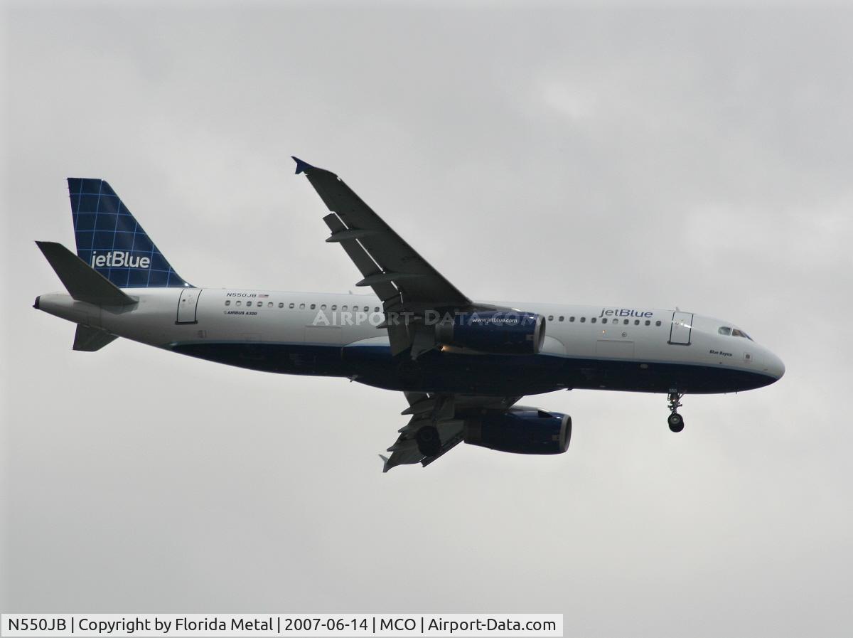 N550JB, 2002 Airbus A320-232 C/N 1891, Jet Blue