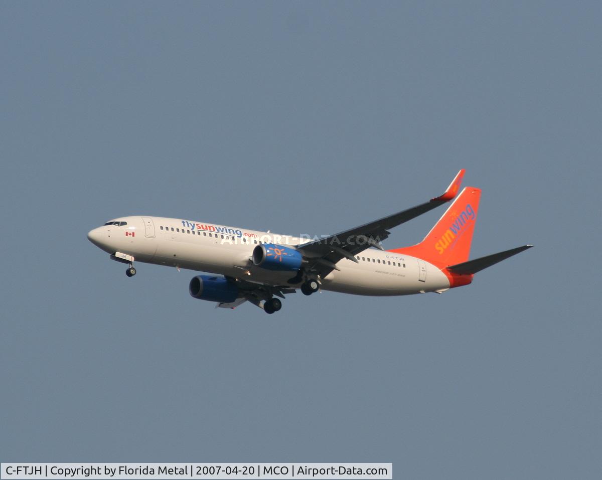 C-FTJH, 2007 Boeing 737-8BK C/N 29642, Sunwing