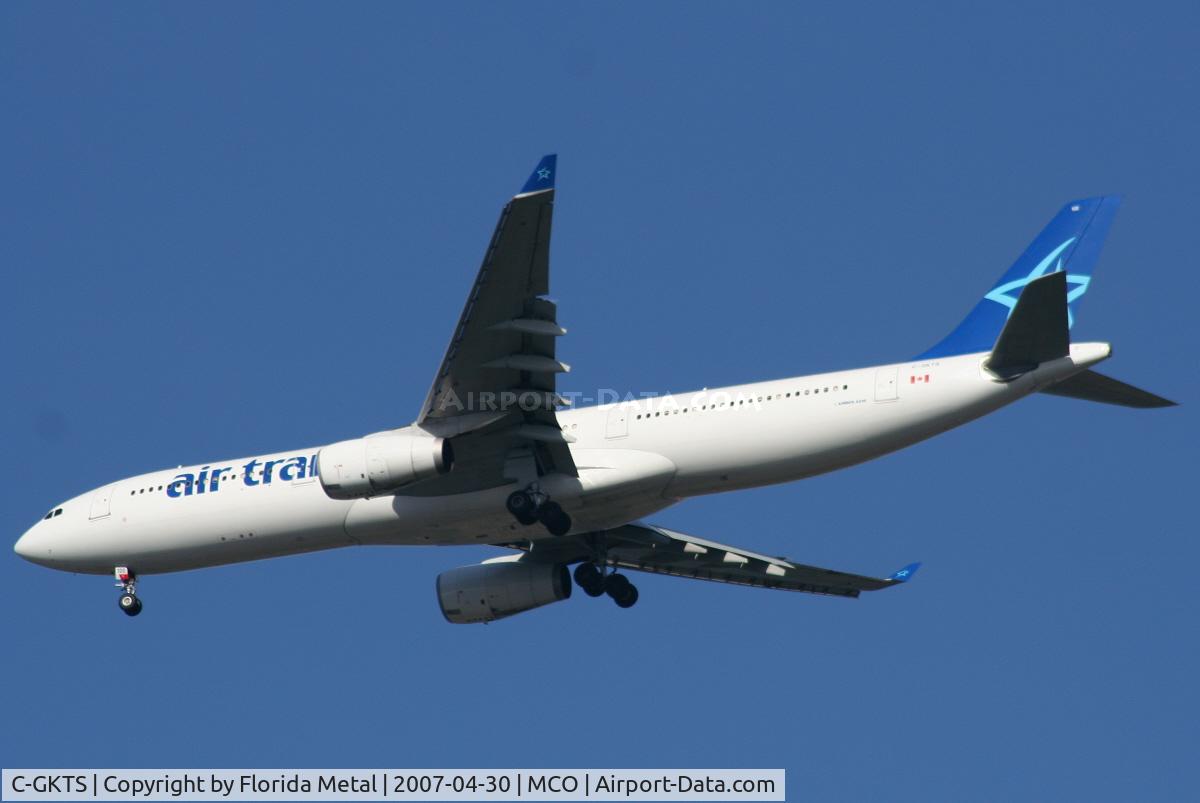 C-GKTS, 1995 Airbus A330-342 C/N 111, Air Transat