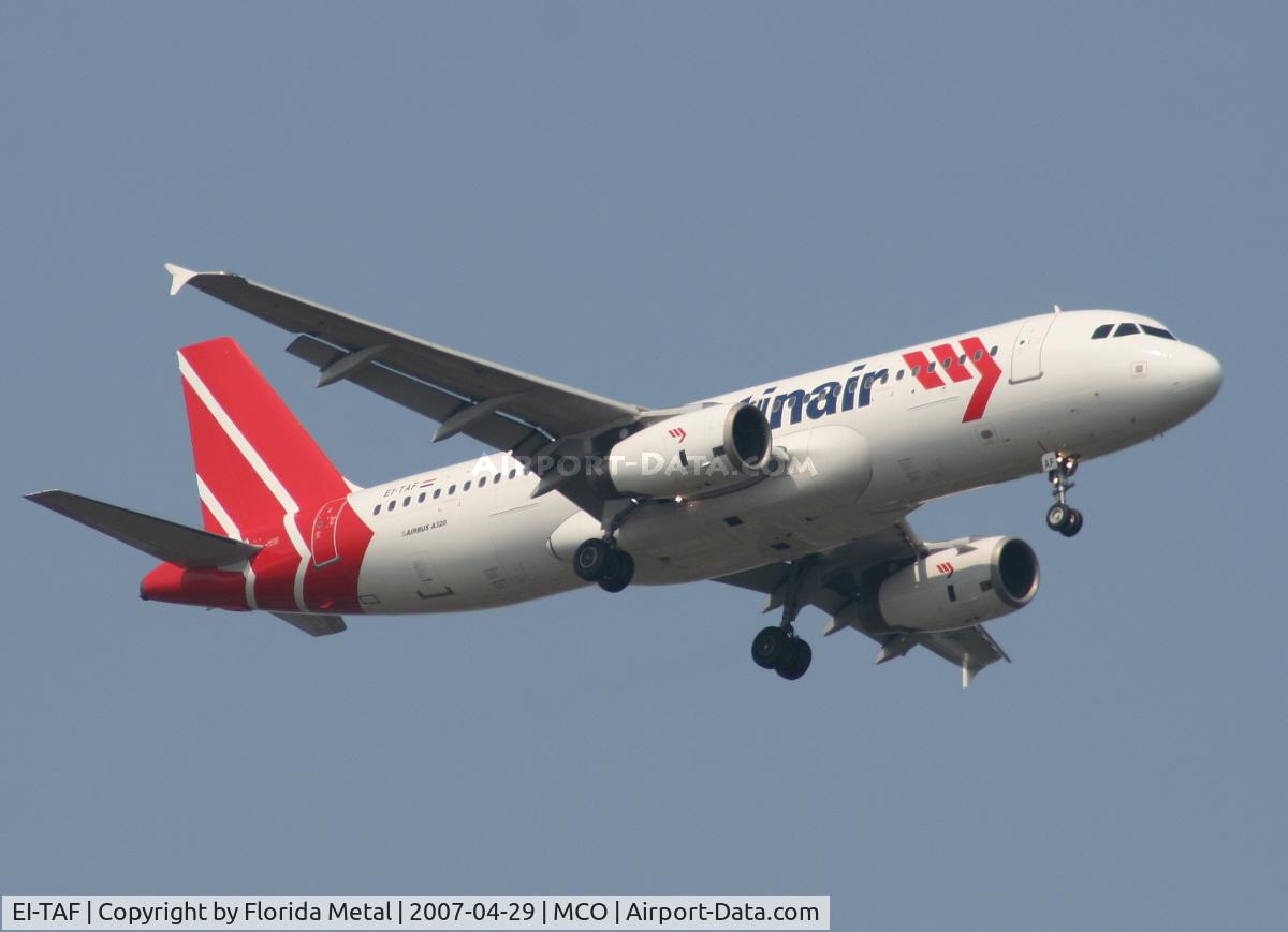 EI-TAF, 2001 Airbus A320-233 C/N 1374, Martinair