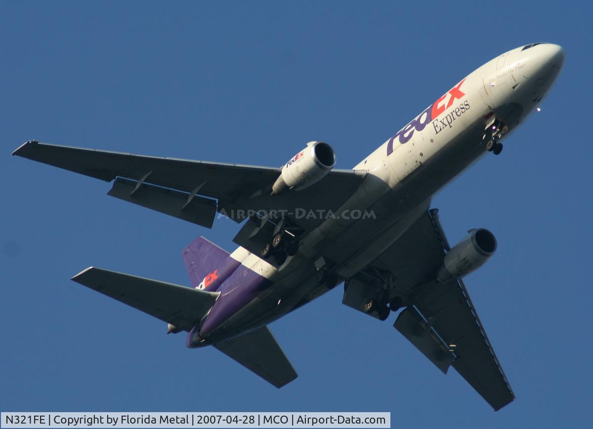 N321FE, 1980 McDonnell Douglas DC-10-30F C/N 47836, Fed Ex