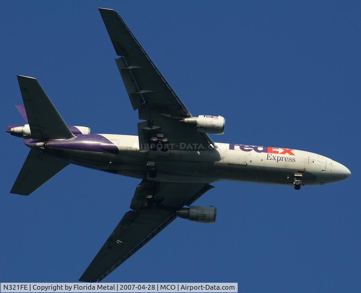 N321FE, 1980 McDonnell Douglas DC-10-30F C/N 47836, Fed Ex