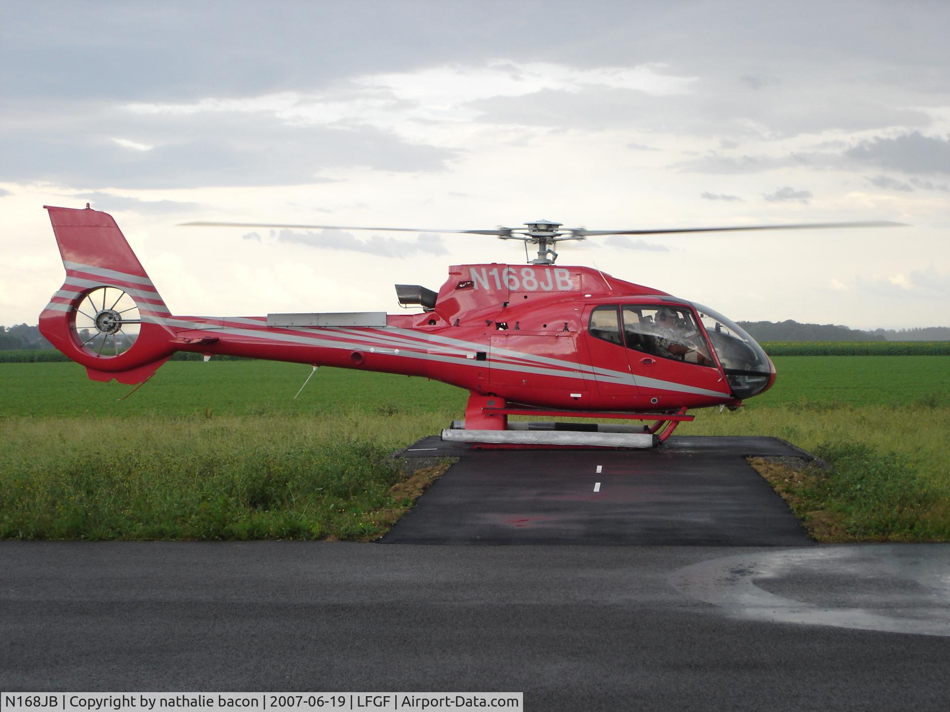 N168JB, 2004 Eurocopter EC-130B-4 (AS-350B-4) C/N 3784, june 19 2007 at 6.30 PM to Beaune in France, it's a great day for me !