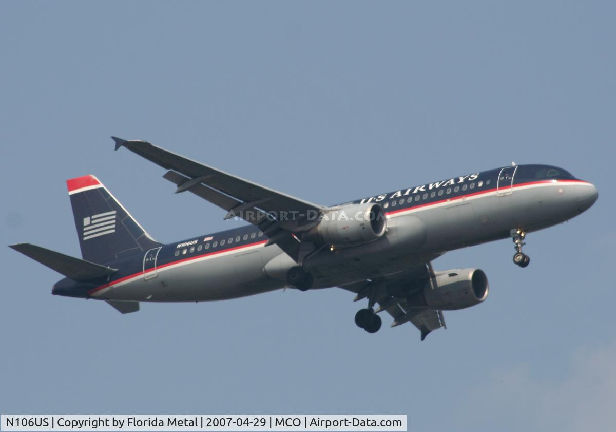 N106US, 1999 Airbus A320-214 C/N 1044, US