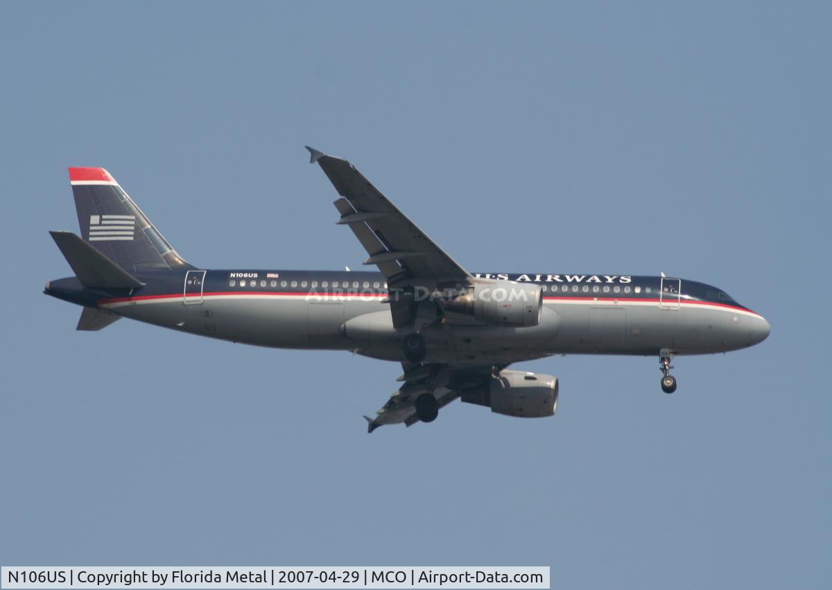 N106US, 1999 Airbus A320-214 C/N 1044, US