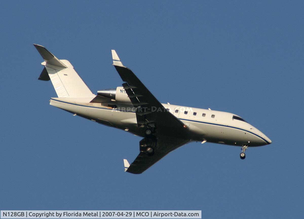 N128GB, 1992 Canadair Challenger 601-3A (CL-600-2B16) C/N 5113, CL600