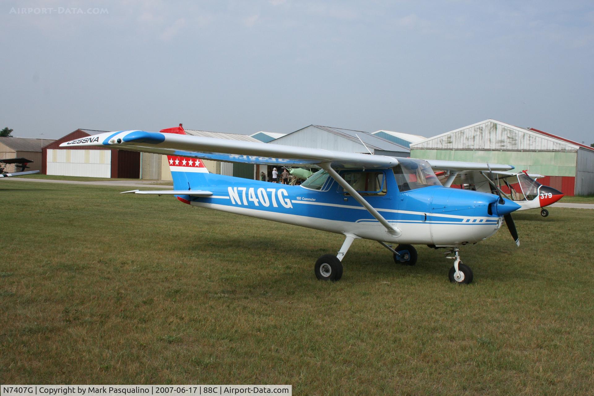 N7407G, 1973 Cessna 150L C/N 15074654, Cessna 150