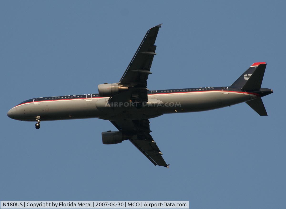 N180US, 2001 Airbus A321-211 C/N 1525, US