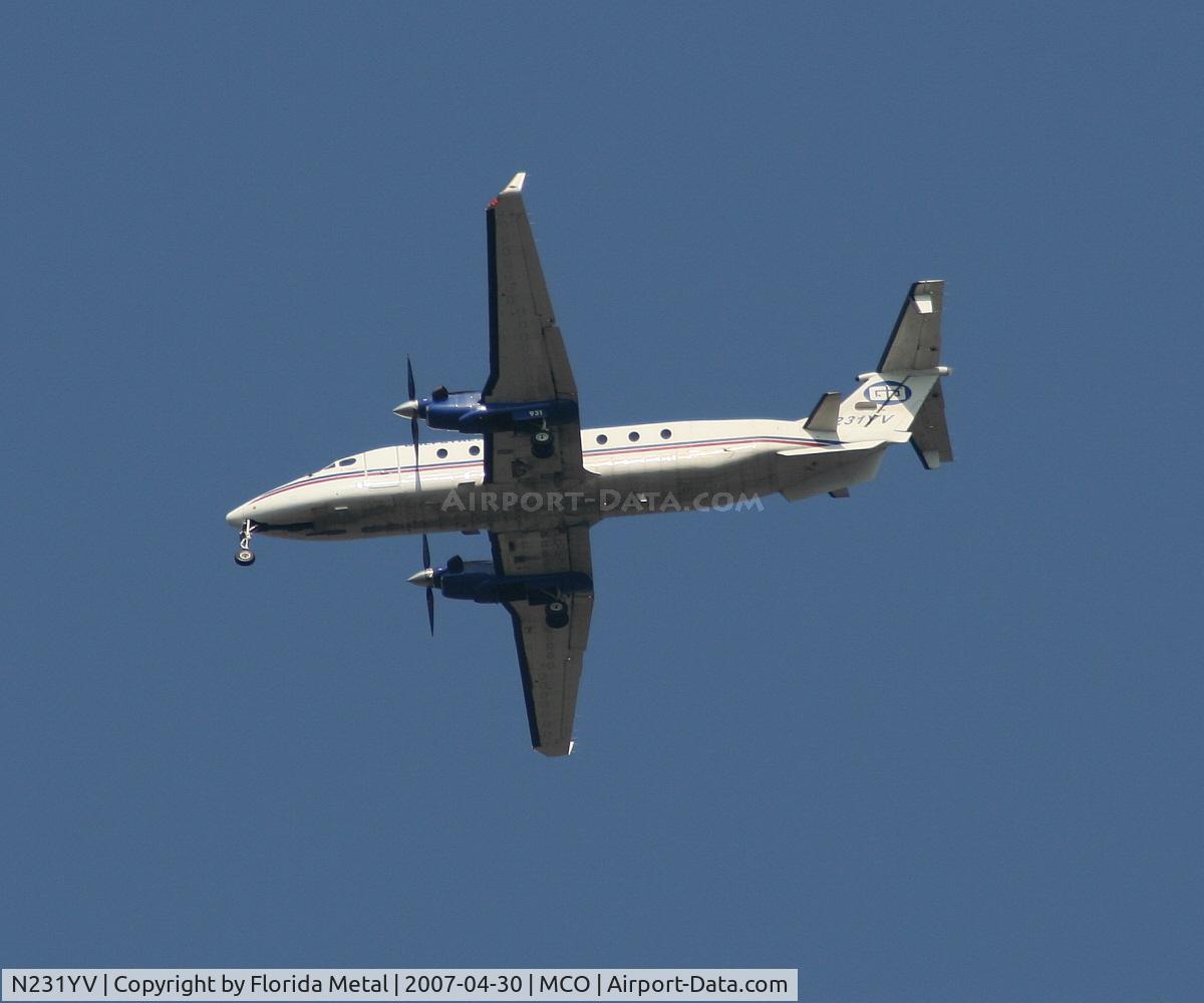 N231YV, 1996 Beech 1900D C/N UE-231, Continental Express
