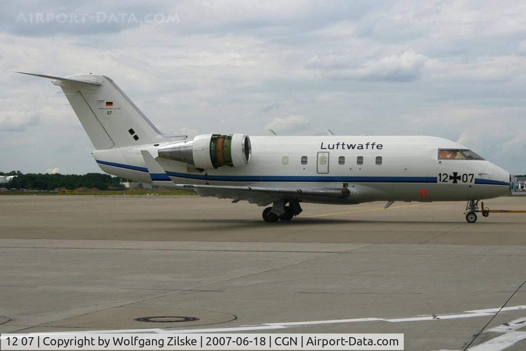 12 07, 1986 Canadair Challenger 601 (CL-600-2A12) C/N 3059, Engine test-run
